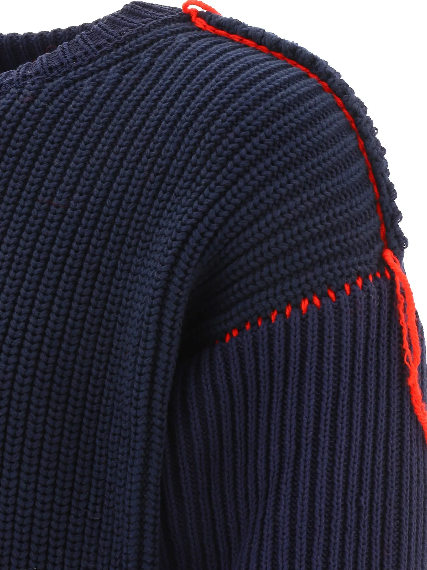 Marine Serre Moon Intarsia Knitted Jumper