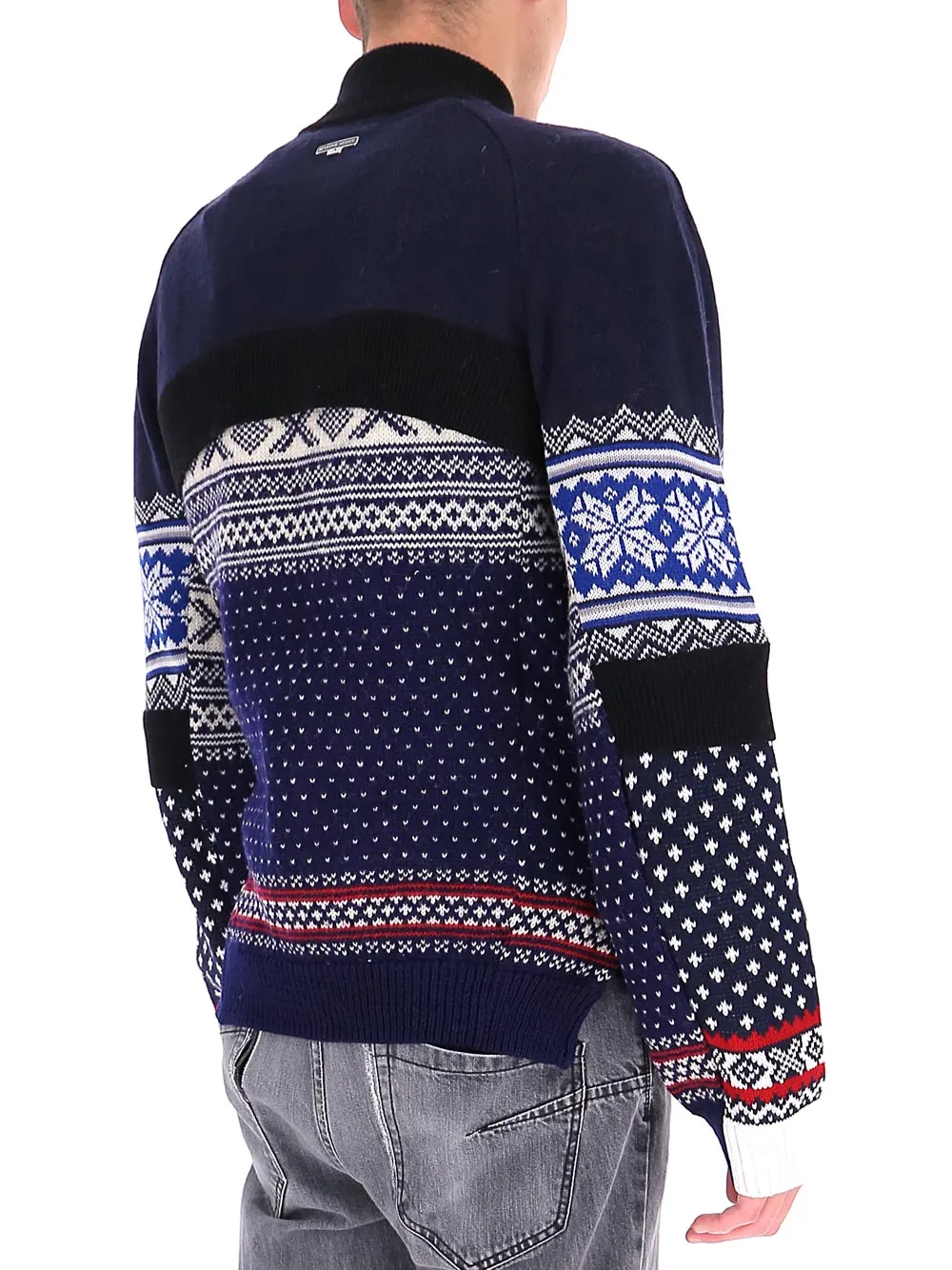 Marine Serre Regenerated Knitted Jumper