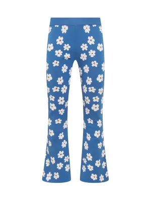Marni Daisy Flared Jacquard Pants