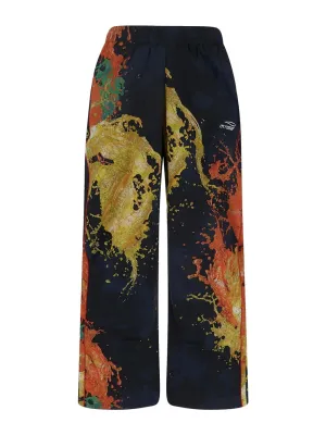 Martine Rose Splash Print Wide Leg Pants