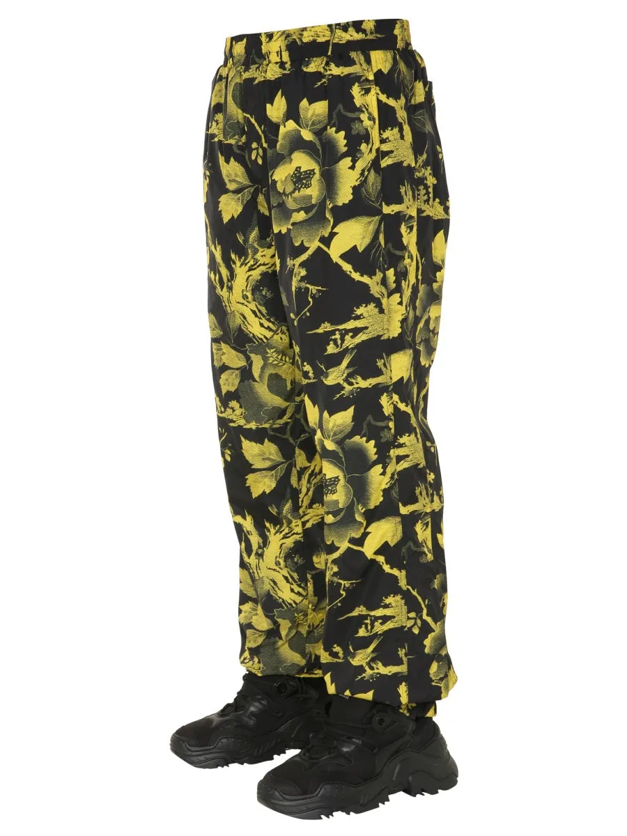 McQ Alexander McQueen Floral Print Jogging Pants