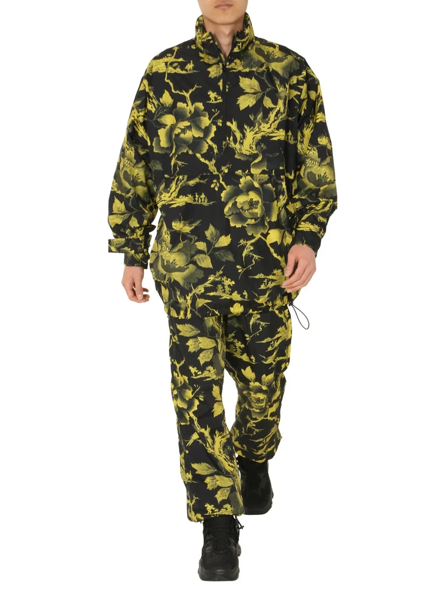 McQ Alexander McQueen Floral Print Jogging Pants
