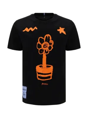 McQ Alexander McQueen Graphic Print Crew Neck T-Shirt