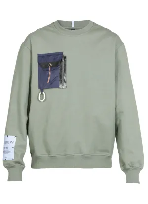 McQ Alexander McQueen Tent Poncho Sweater