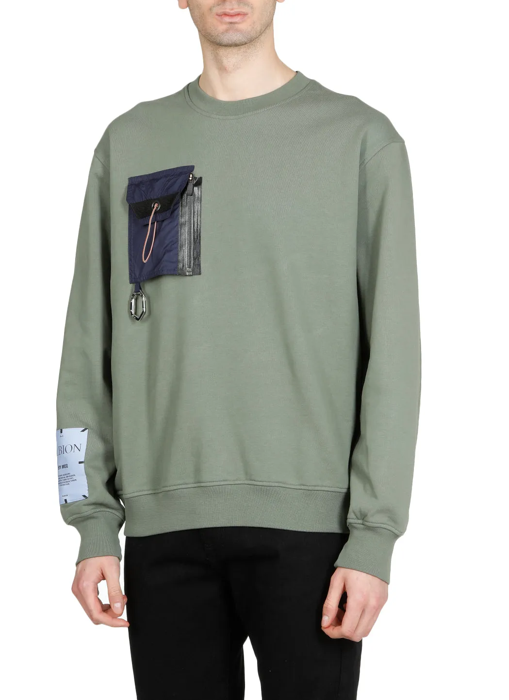 McQ Alexander McQueen Tent Poncho Sweater