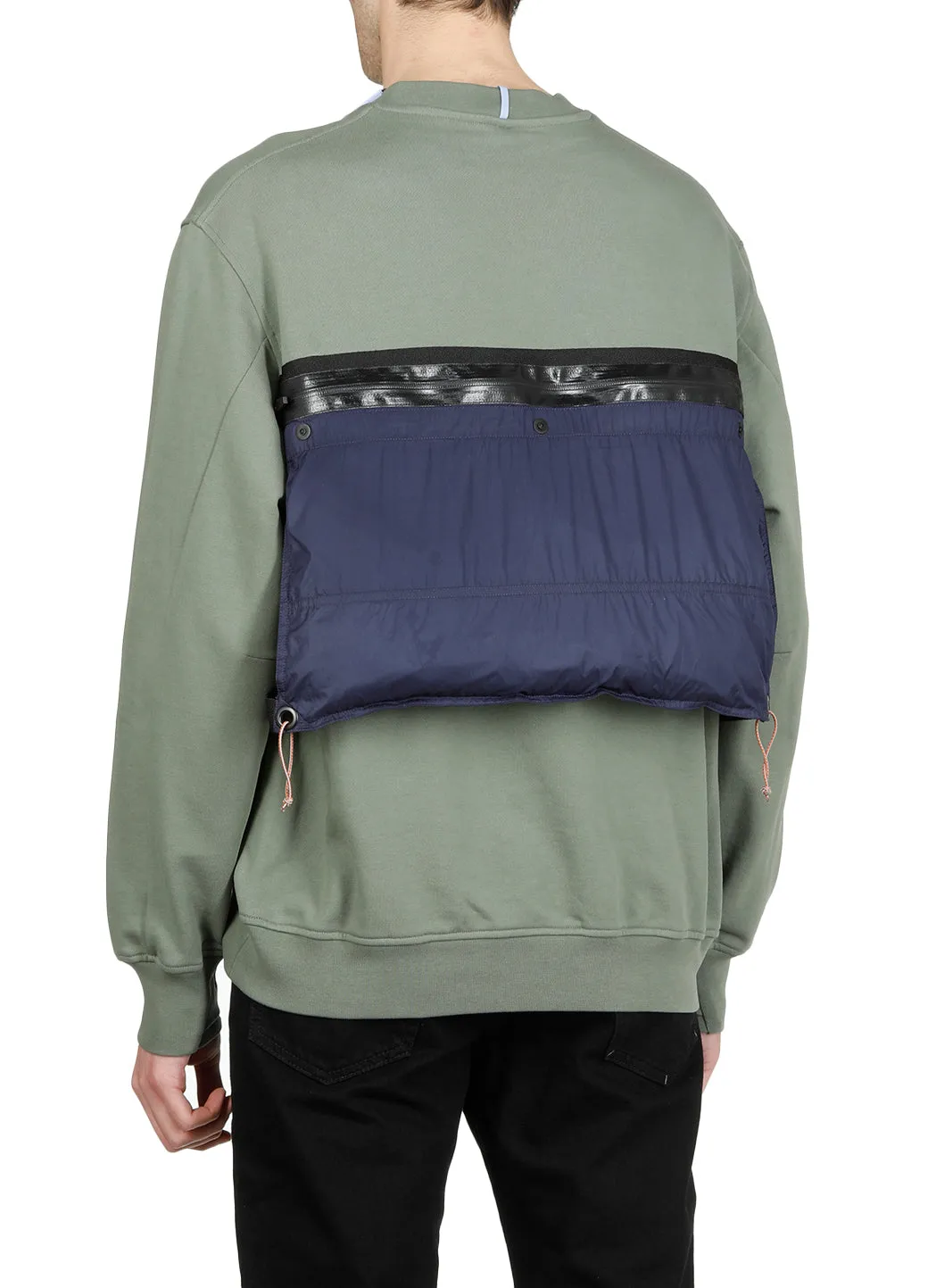 McQ Alexander McQueen Tent Poncho Sweater