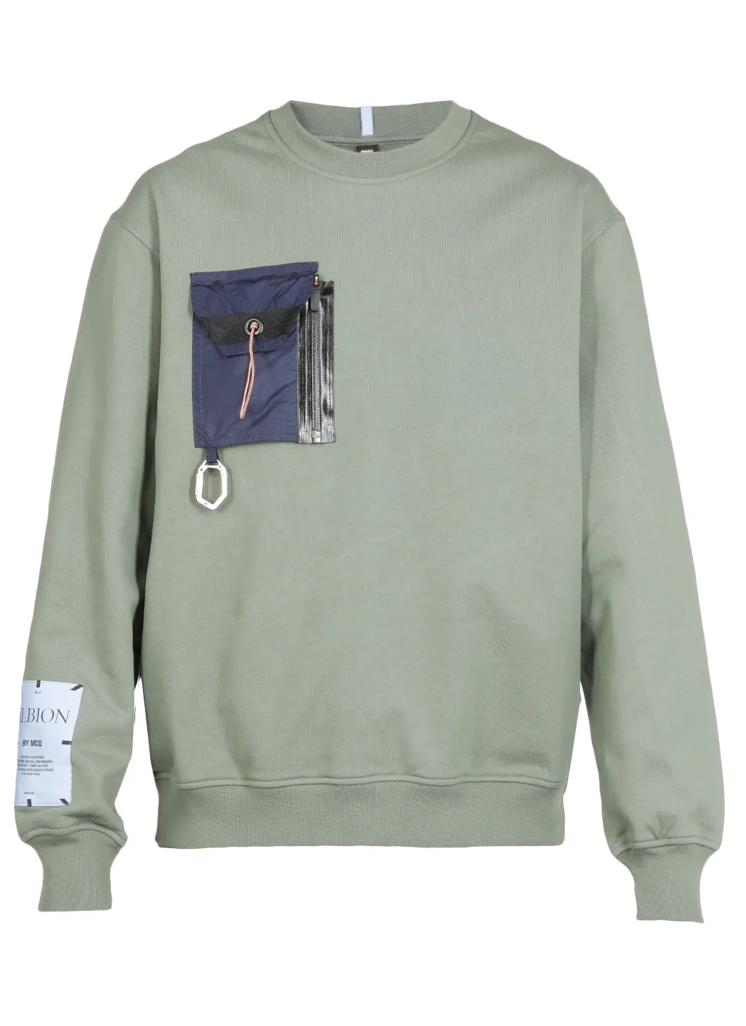 McQ Alexander McQueen Tent Poncho Sweater