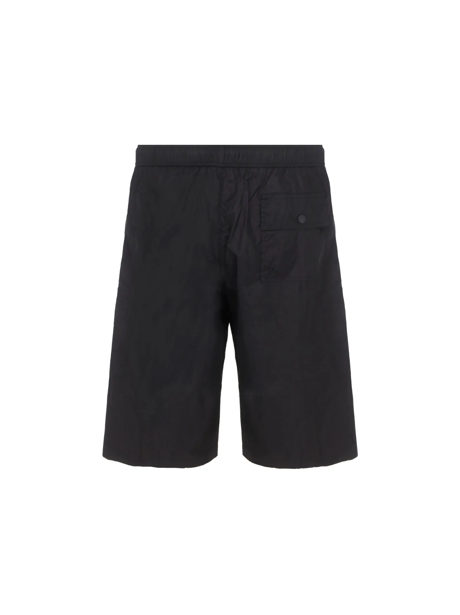Moncler Genius Logo Embroidered Drawstring Swim Shorts