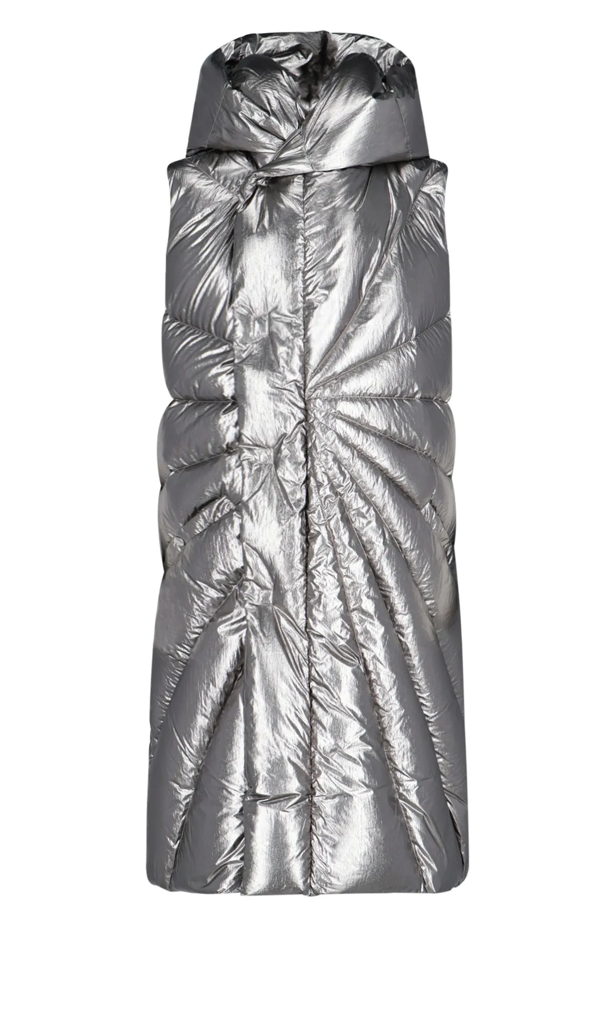 Moncler   Rick Owens Sleeveless Long Down Coat