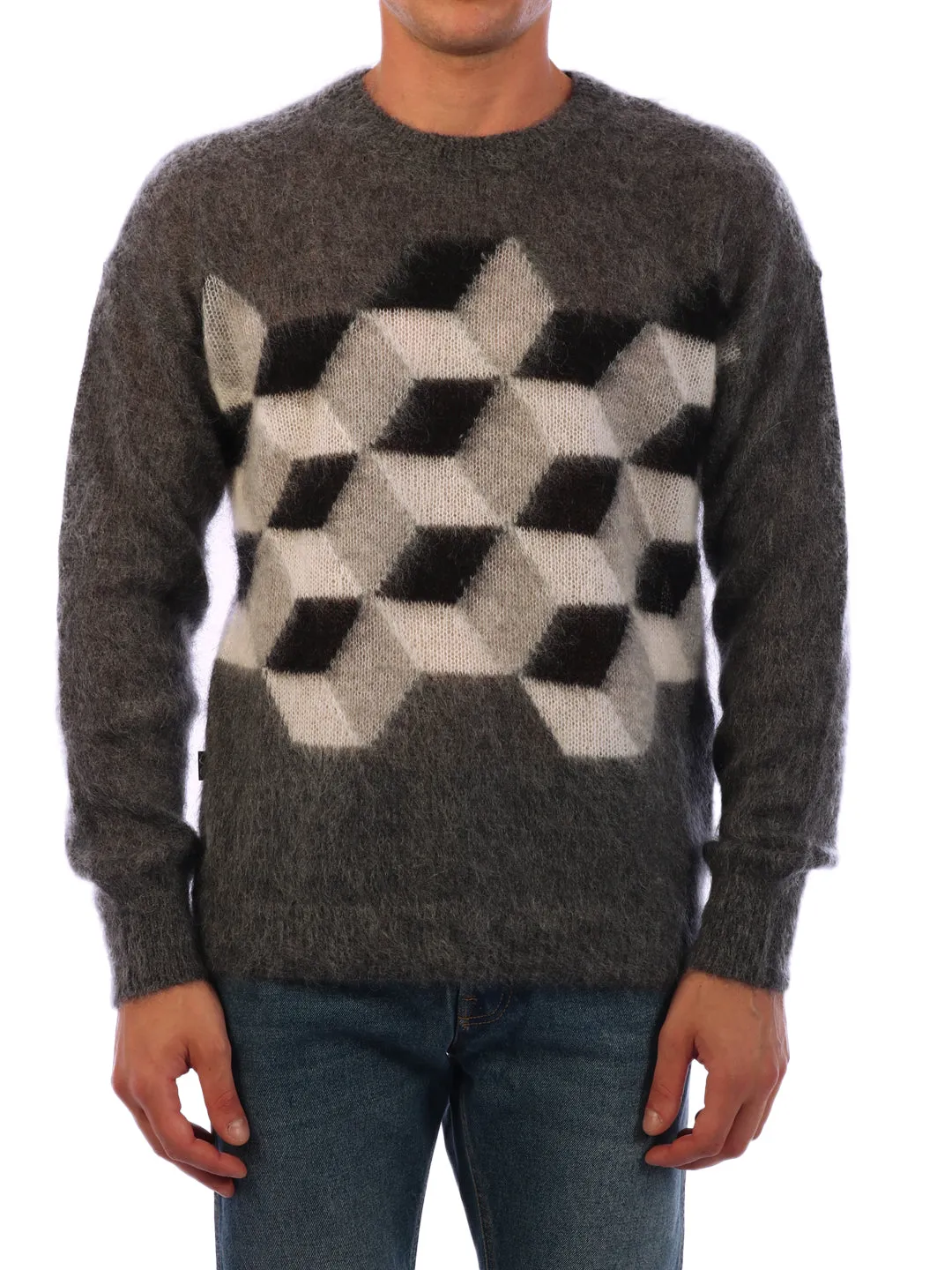 Moncler X Fragment Hiroshi Fujiwara Geometric Motif Sweater