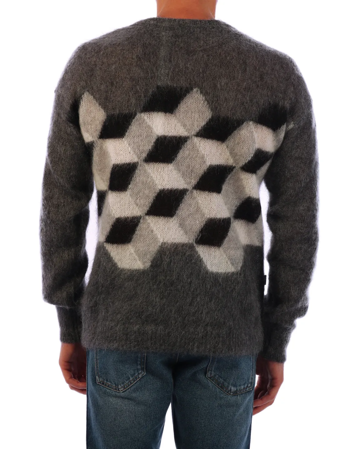 Moncler X Fragment Hiroshi Fujiwara Geometric Motif Sweater