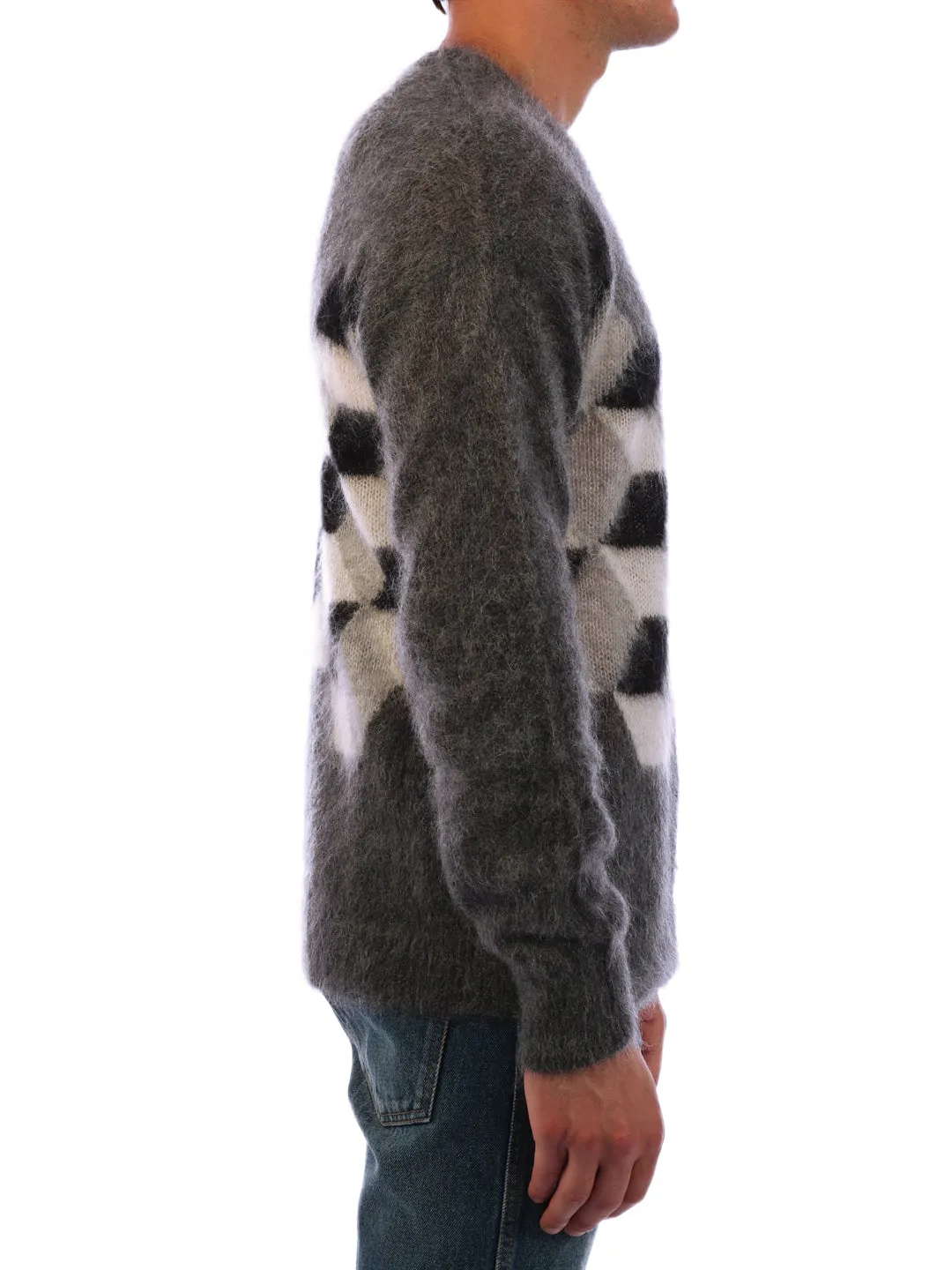 Moncler X Fragment Hiroshi Fujiwara Geometric Motif Sweater