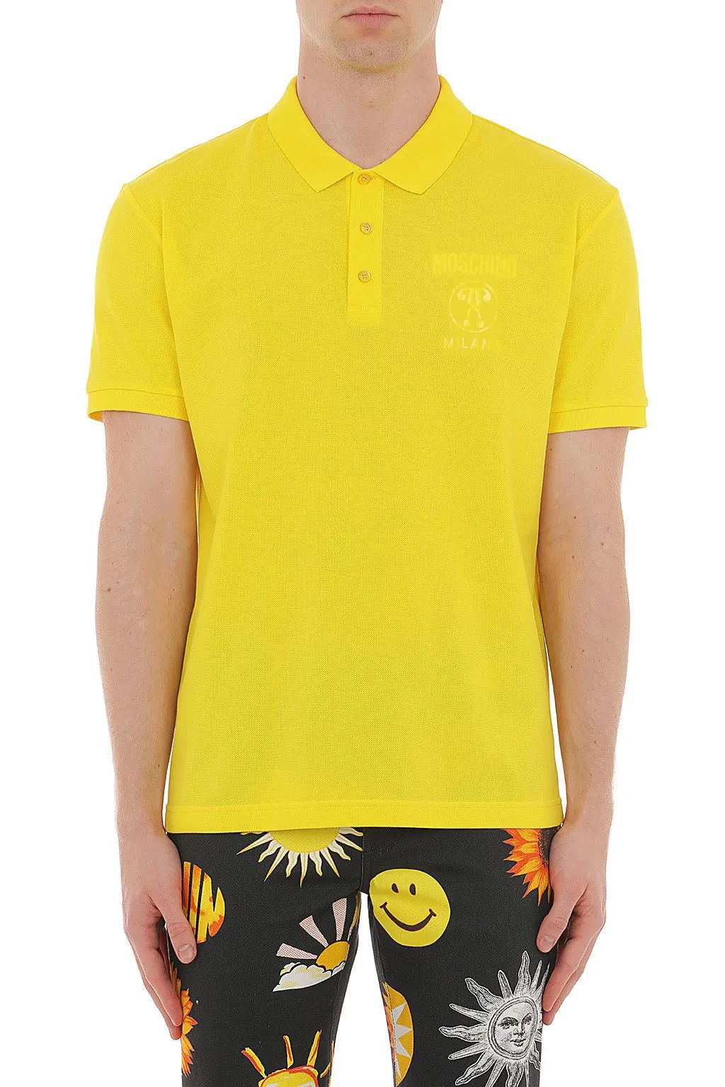 Moschino Double Question Mark Polo Shirt