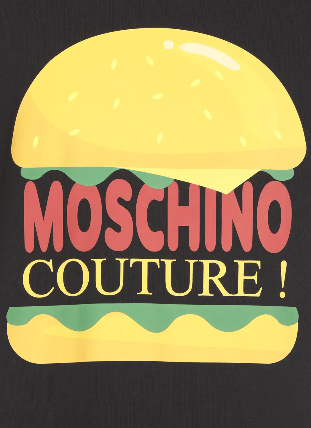 Moschino Graphic Printed Crewneck T-Shirt