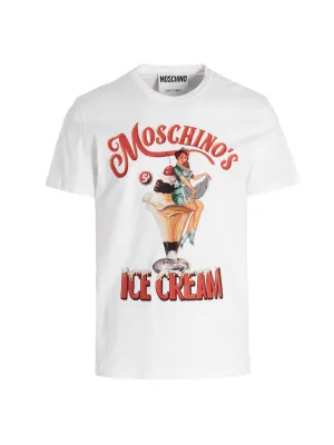 Moschino Ice Cream Jersey T-Shirt