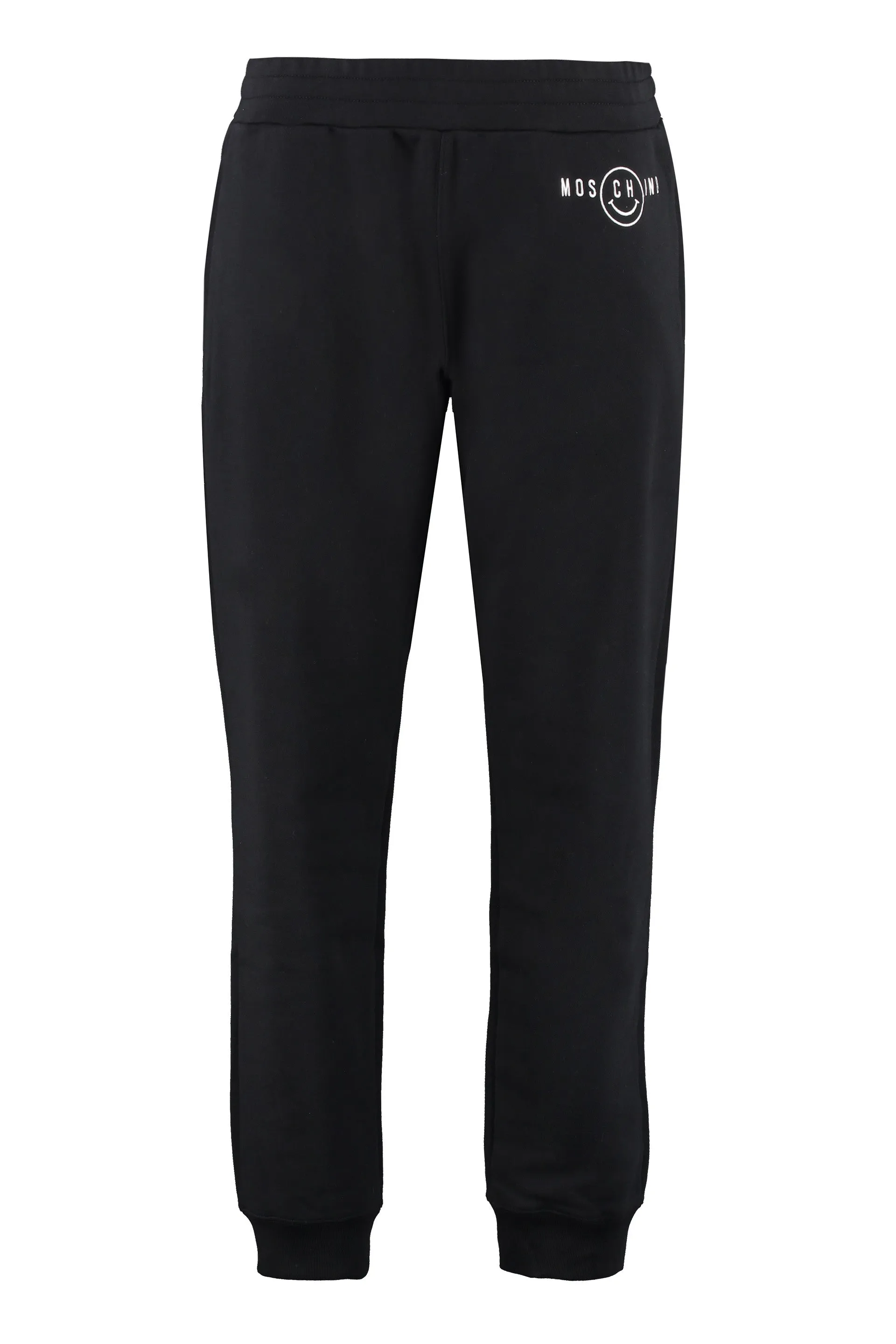 Moschino Logo Detailed Mid-Rise Pants