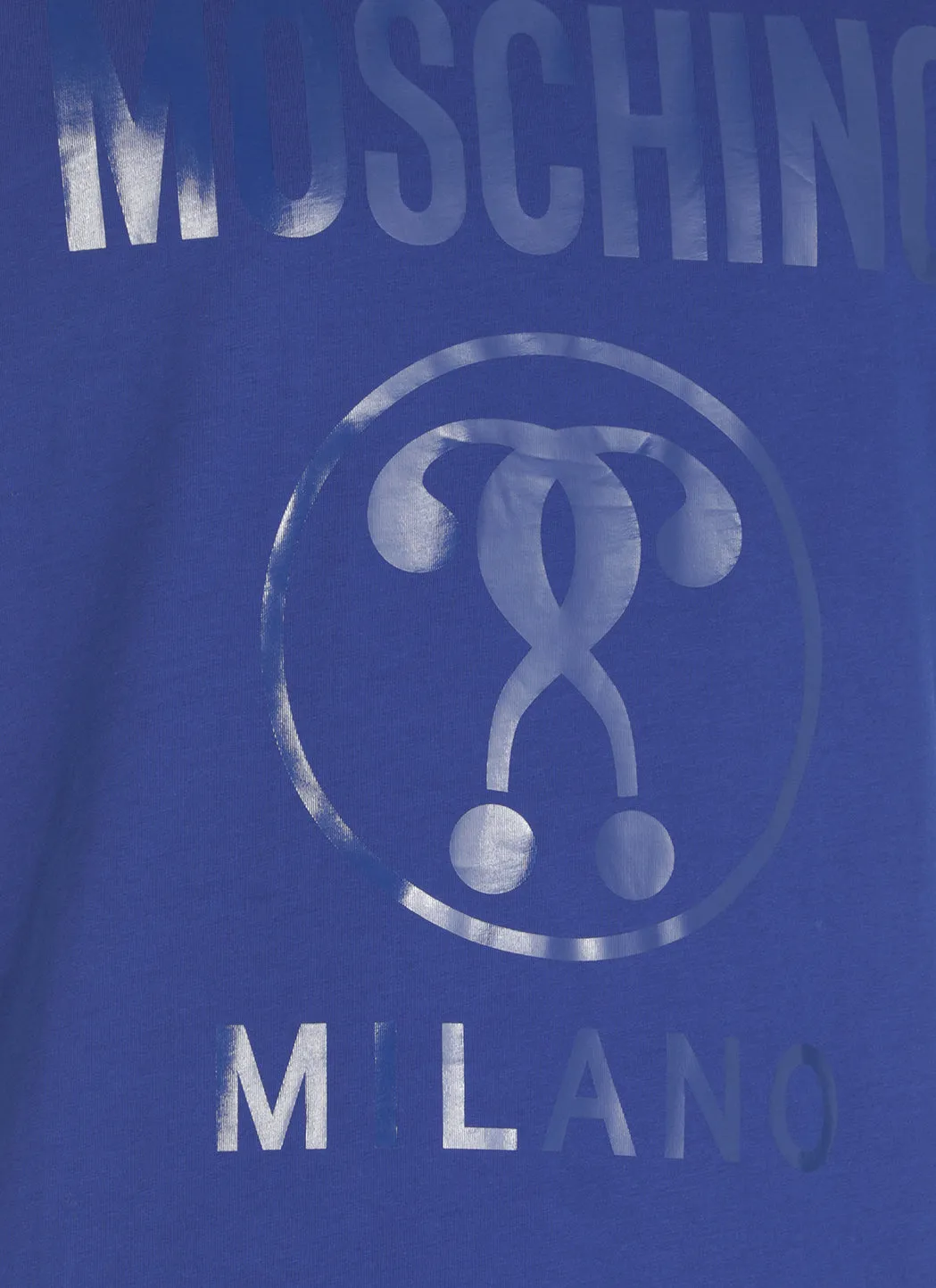 Moschino Logo Printed Crewneck T-Shirt