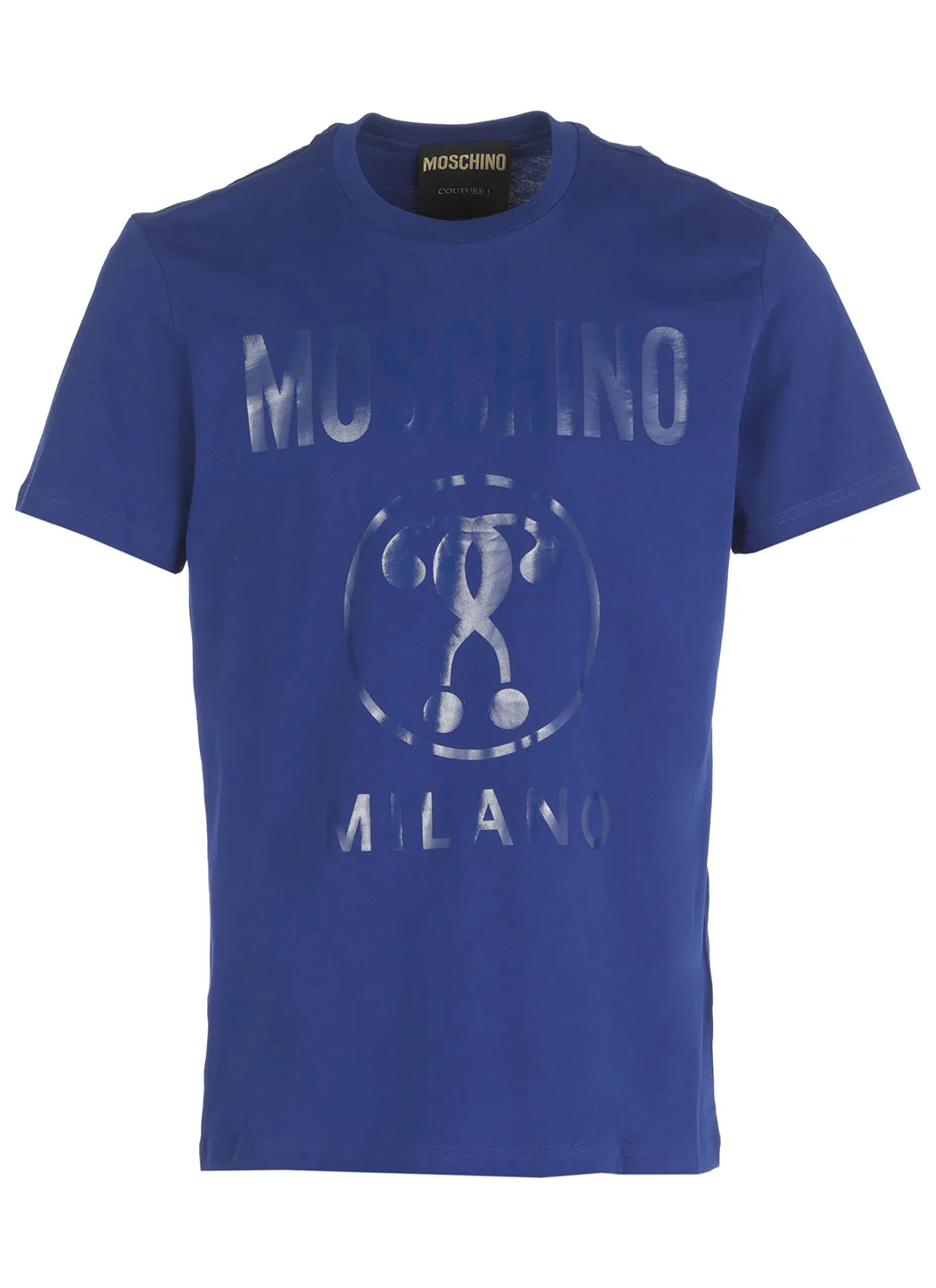 Moschino Logo Printed Crewneck T-Shirt