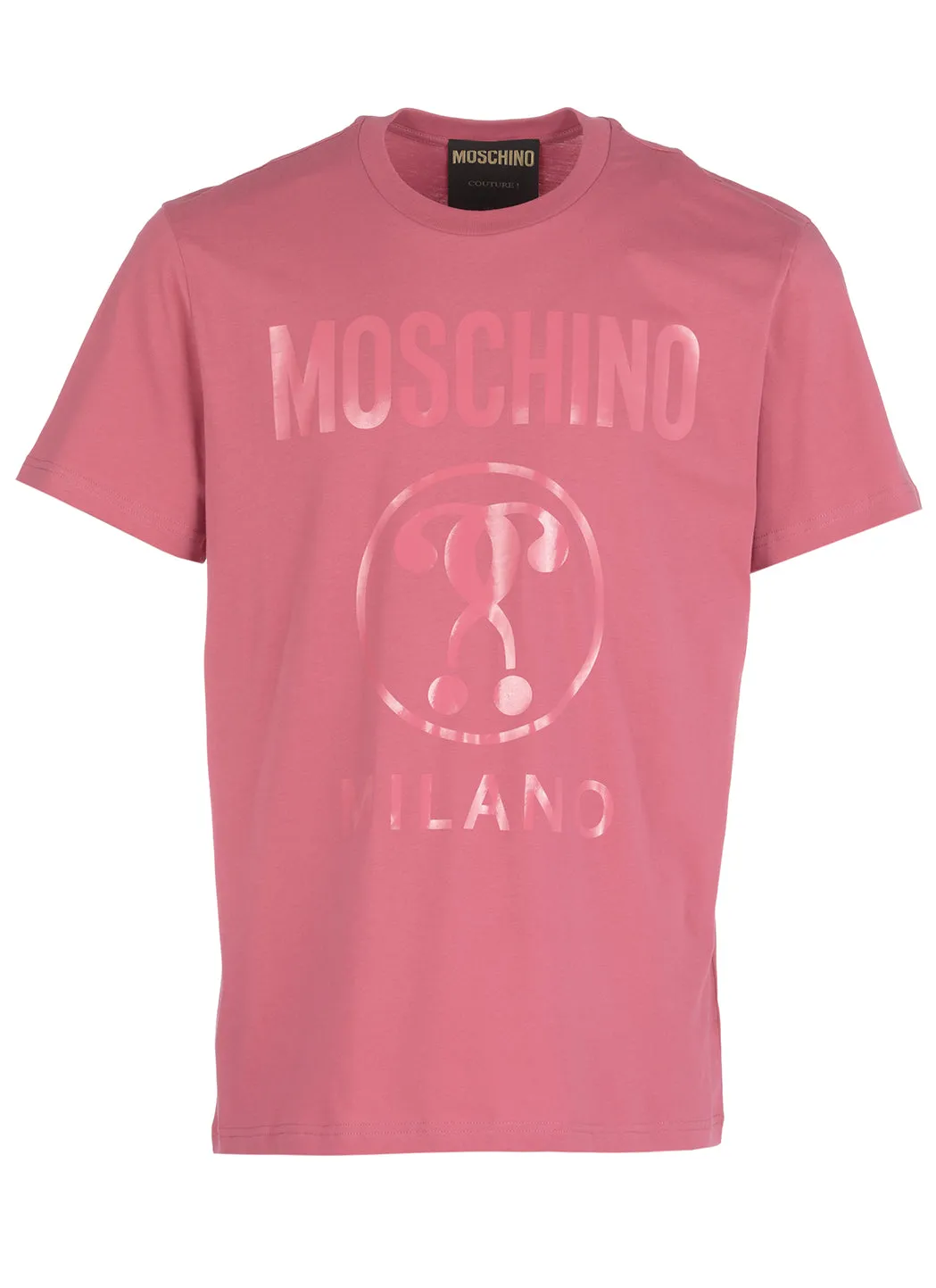 Moschino Logo Printed Crewneck T-Shirt
