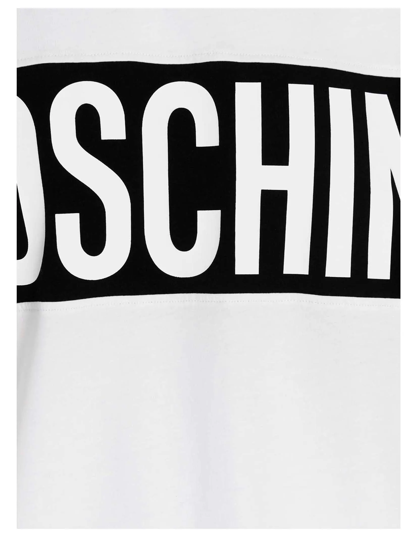 Moschino Logo Printed Crewneck T-Shirt