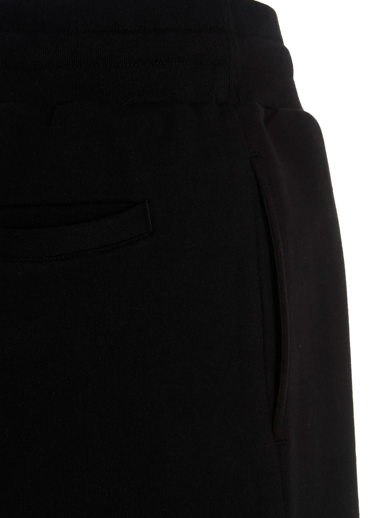 Moschino Logo Printed Drawstring Track Shorts