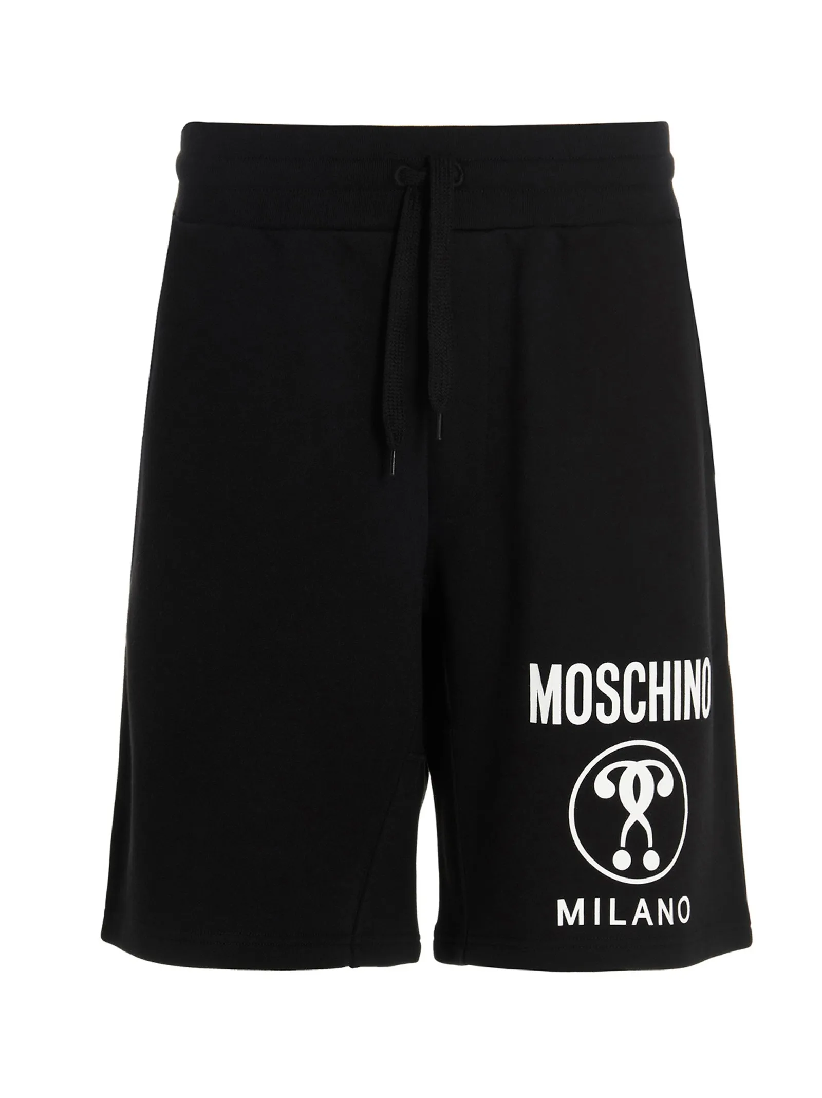 Moschino Logo Printed Drawstring Track Shorts