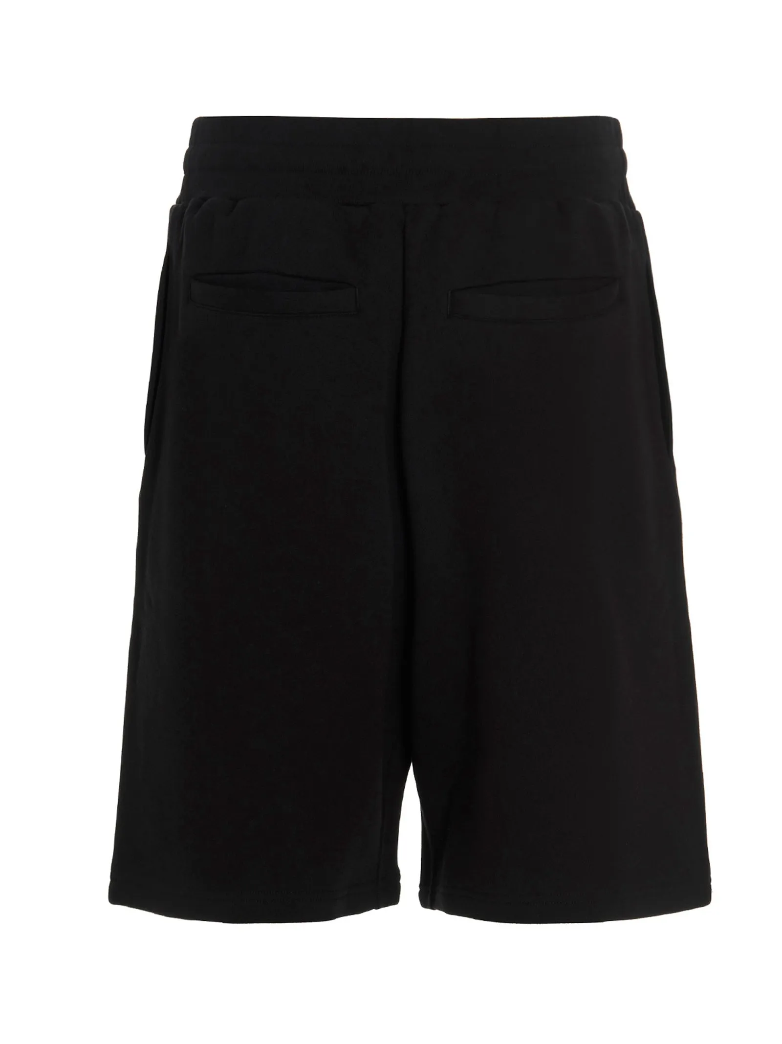 Moschino Logo Printed Drawstring Track Shorts