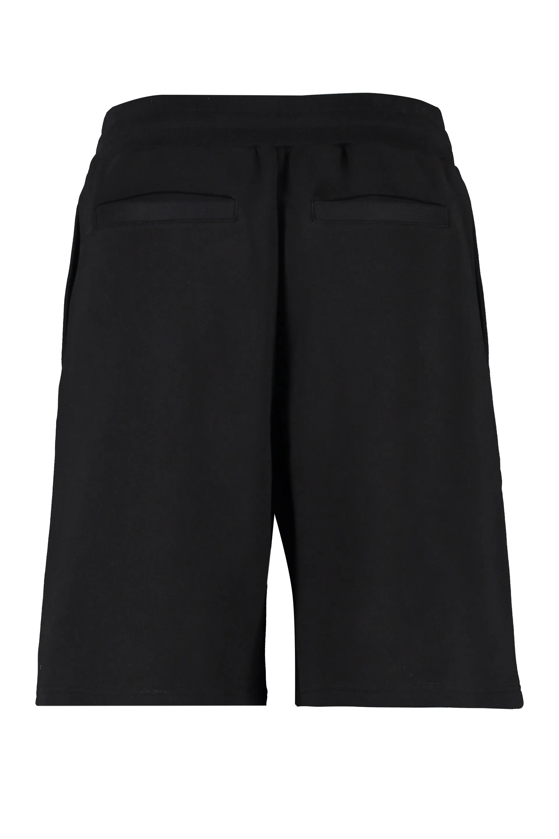Moschino Logo Printed Drawstring Track Shorts