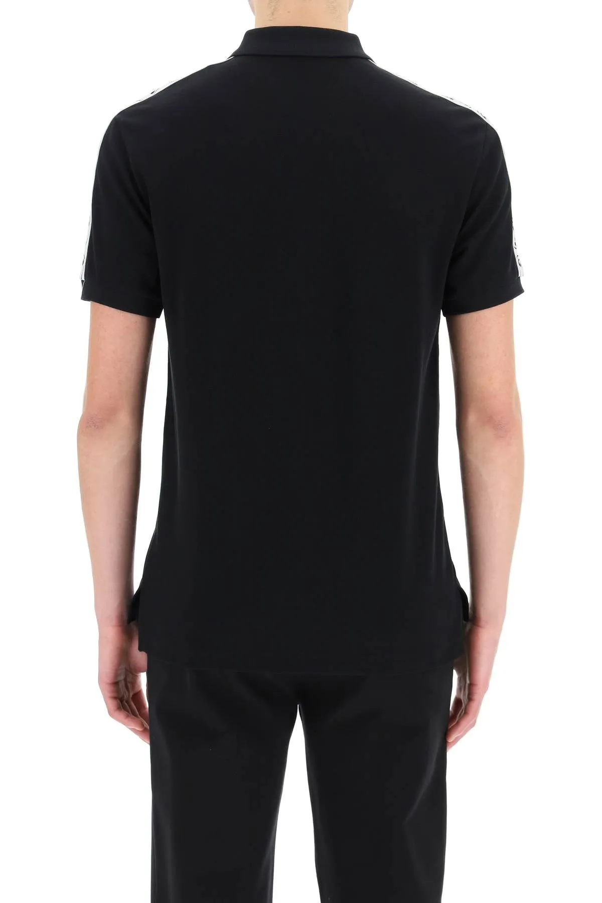 Moschino Logo Printed Short-Sleeved Polo Shirt
