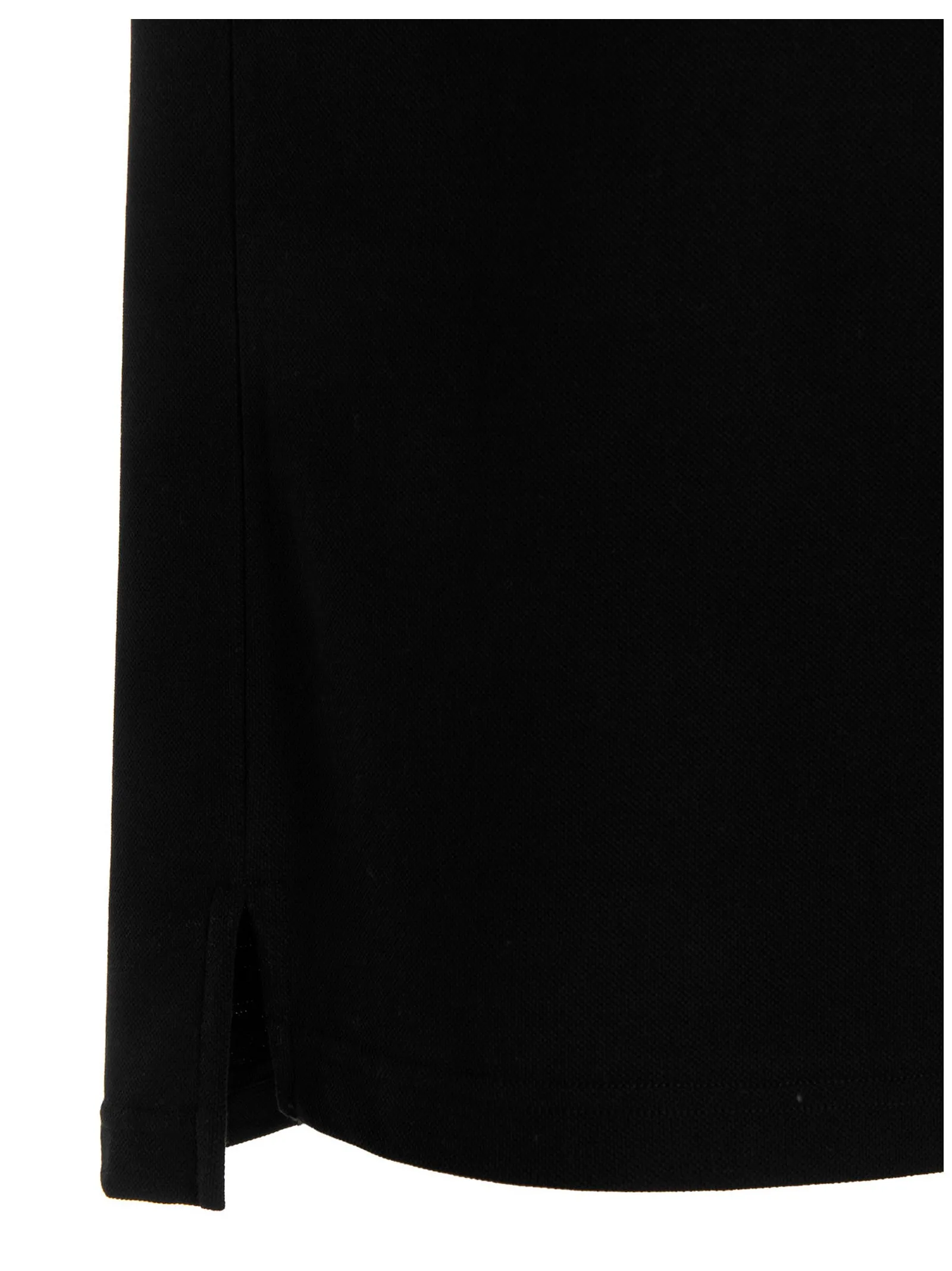 Moschino Logo Printed Straight Hem Polo Shirt