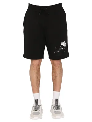 Moschino Printed Bermuda Shorts