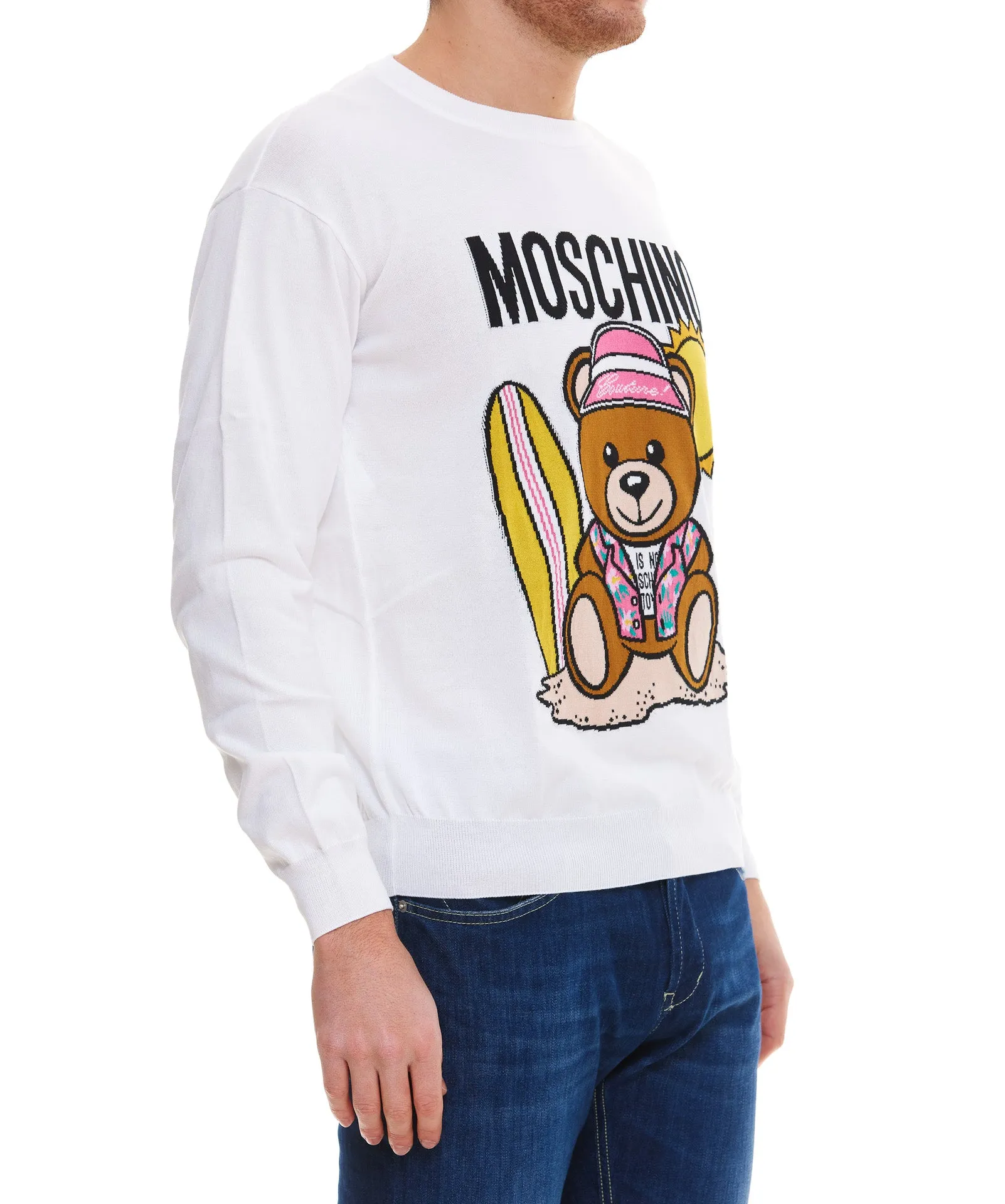 Moschino Teddy Bear Knitted Jumper