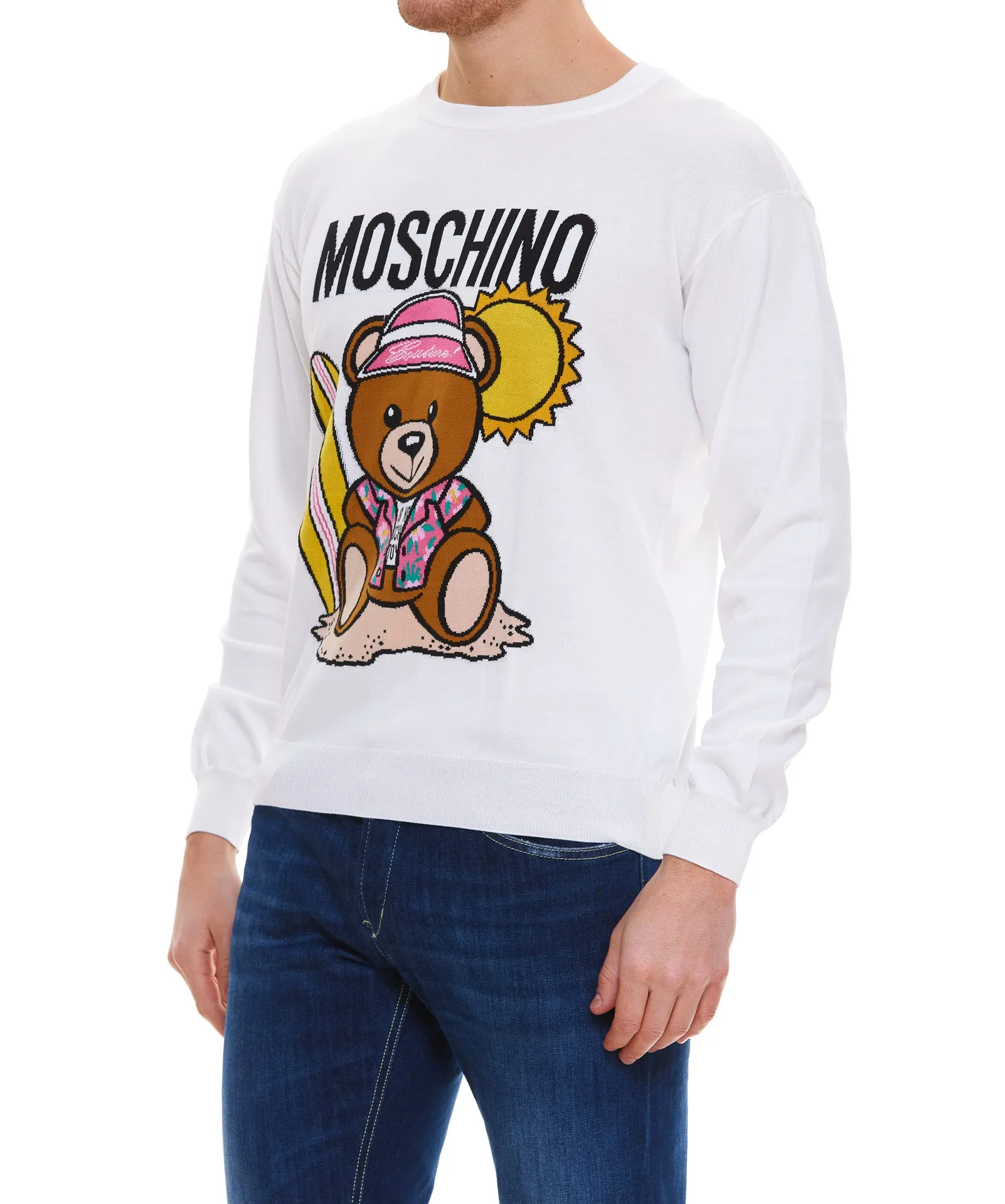 Moschino Teddy Bear Knitted Jumper