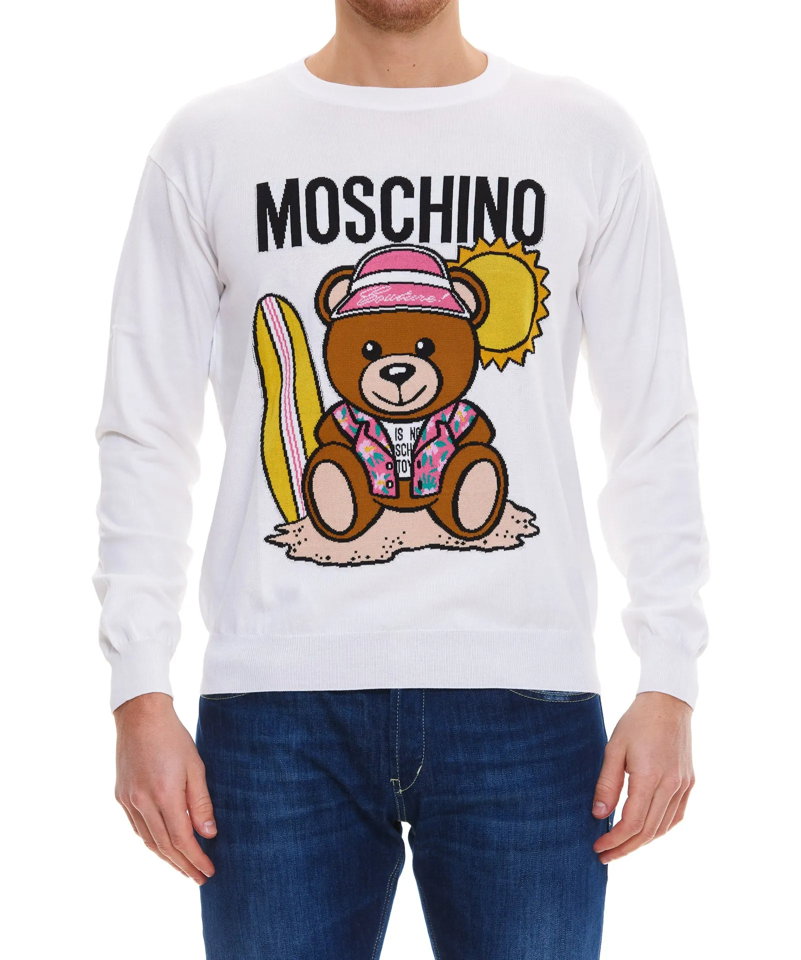 Moschino Teddy Bear Knitted Jumper