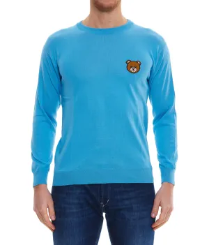 Moschino Teddy Intarsisa Crewneck Sweater