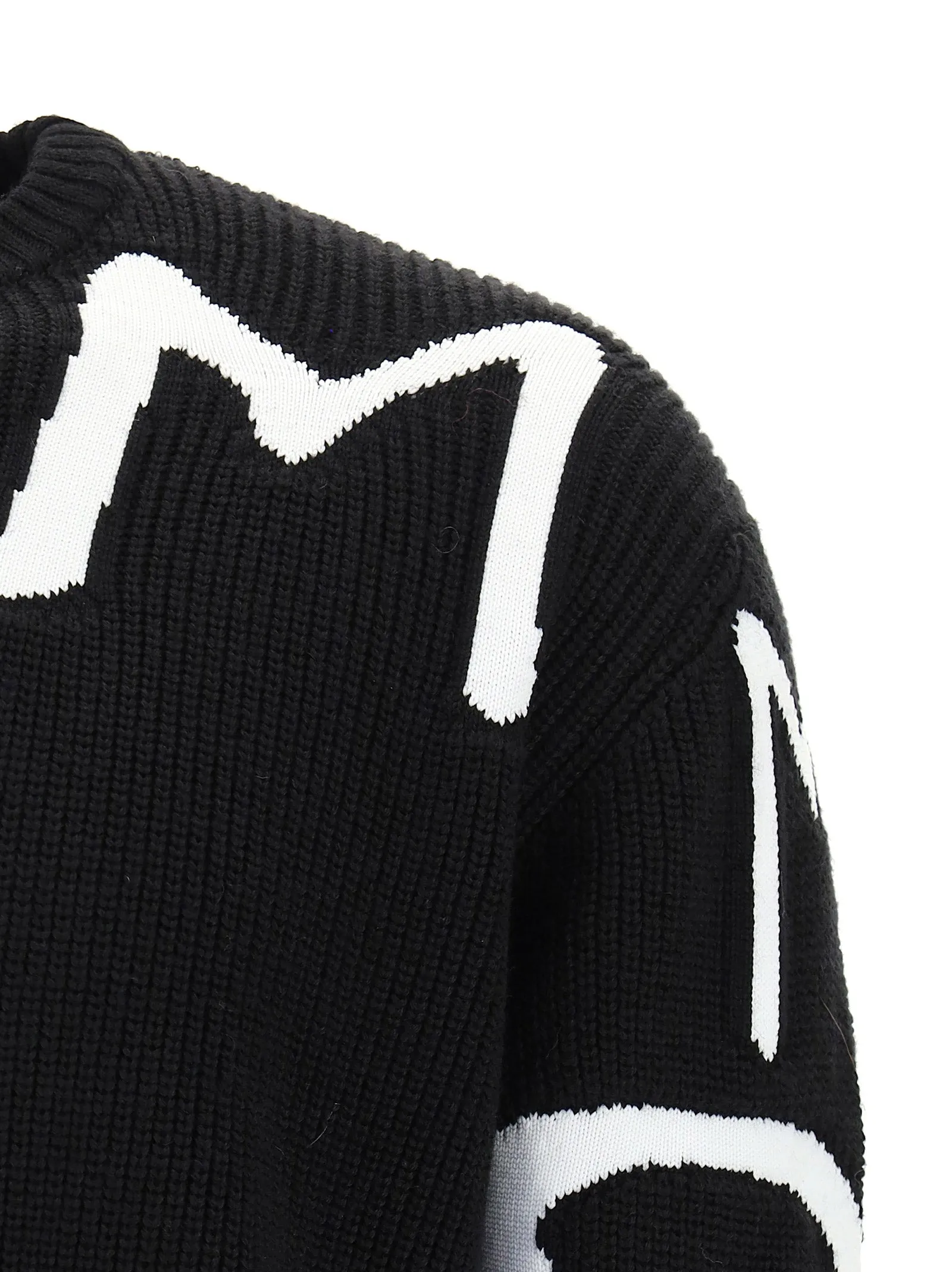 MSGM Allover Logo Knitted Jumper