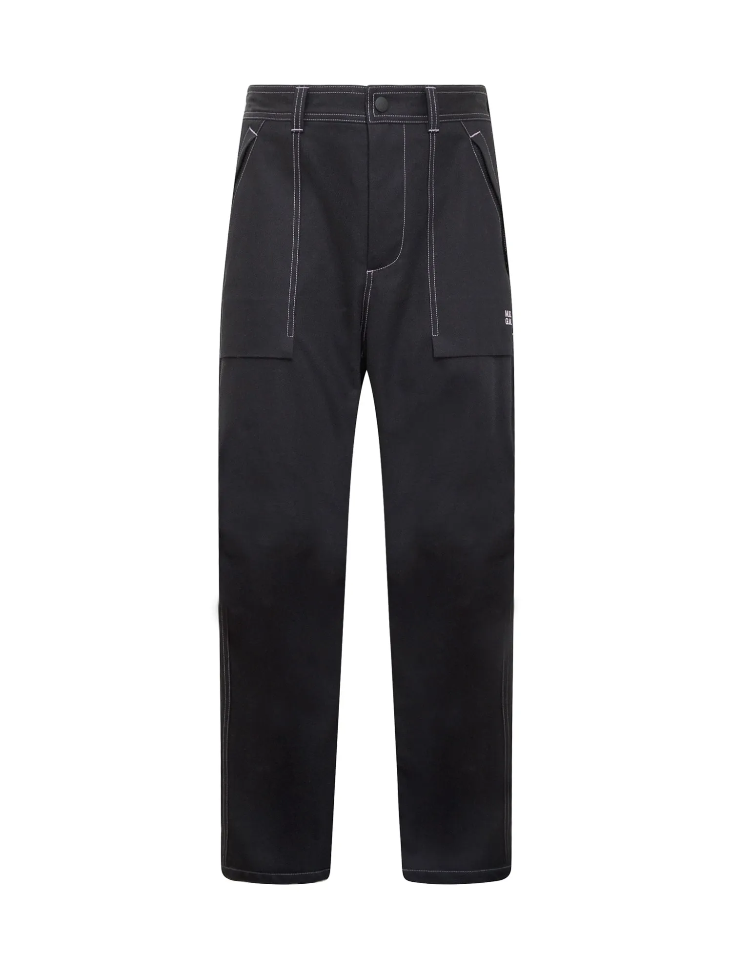 MSGM Contrast-Stitched Pants