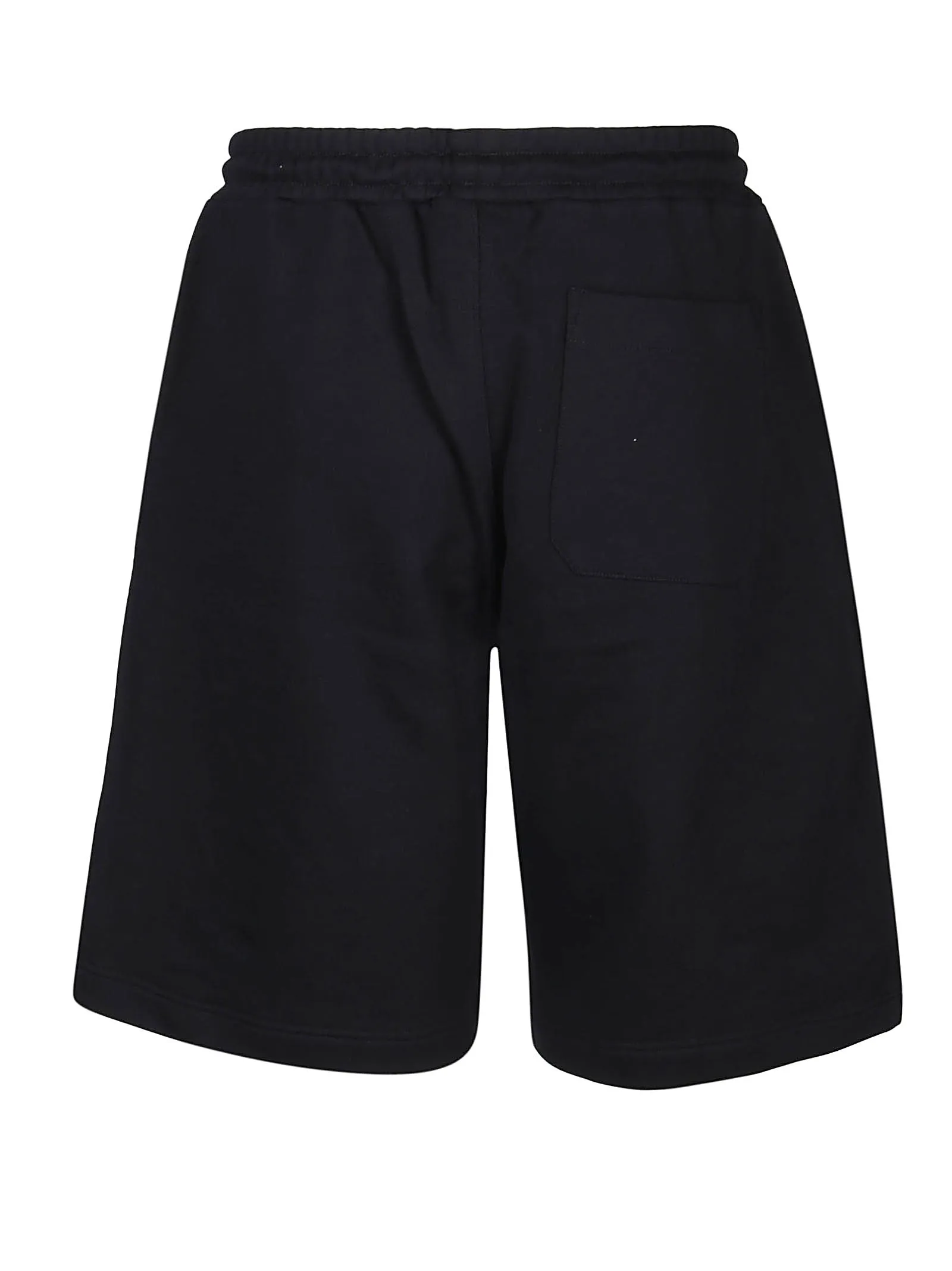MSGM Logo Embossed Drawstring Track Shorts