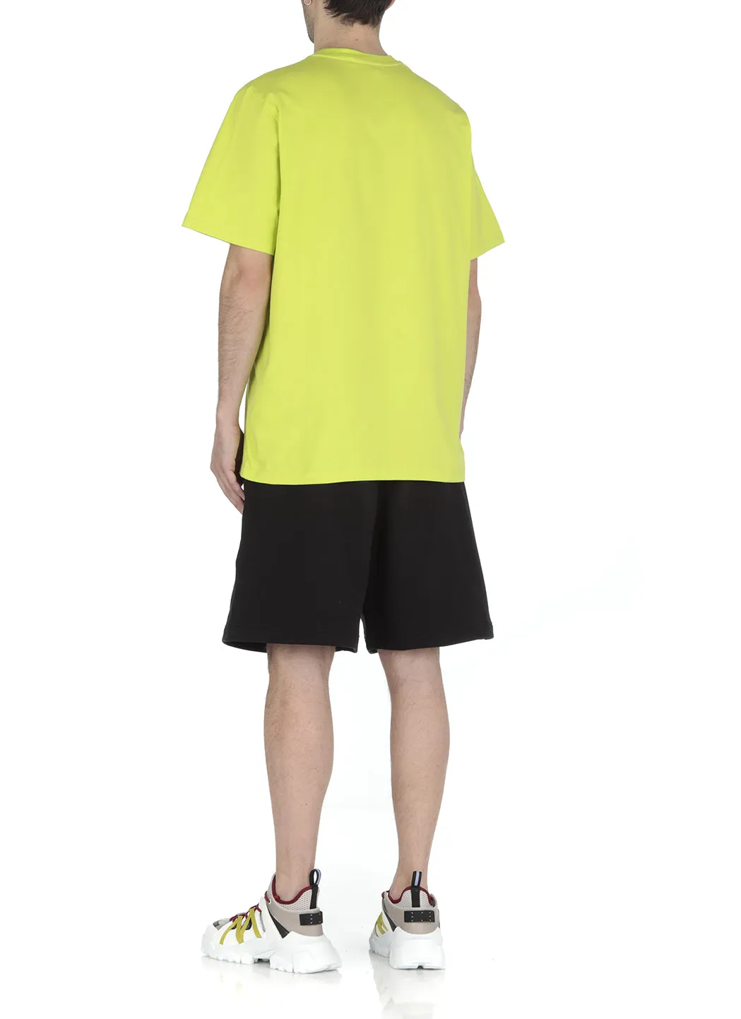 MSGM Logo Printed Crewneck T-Shirt