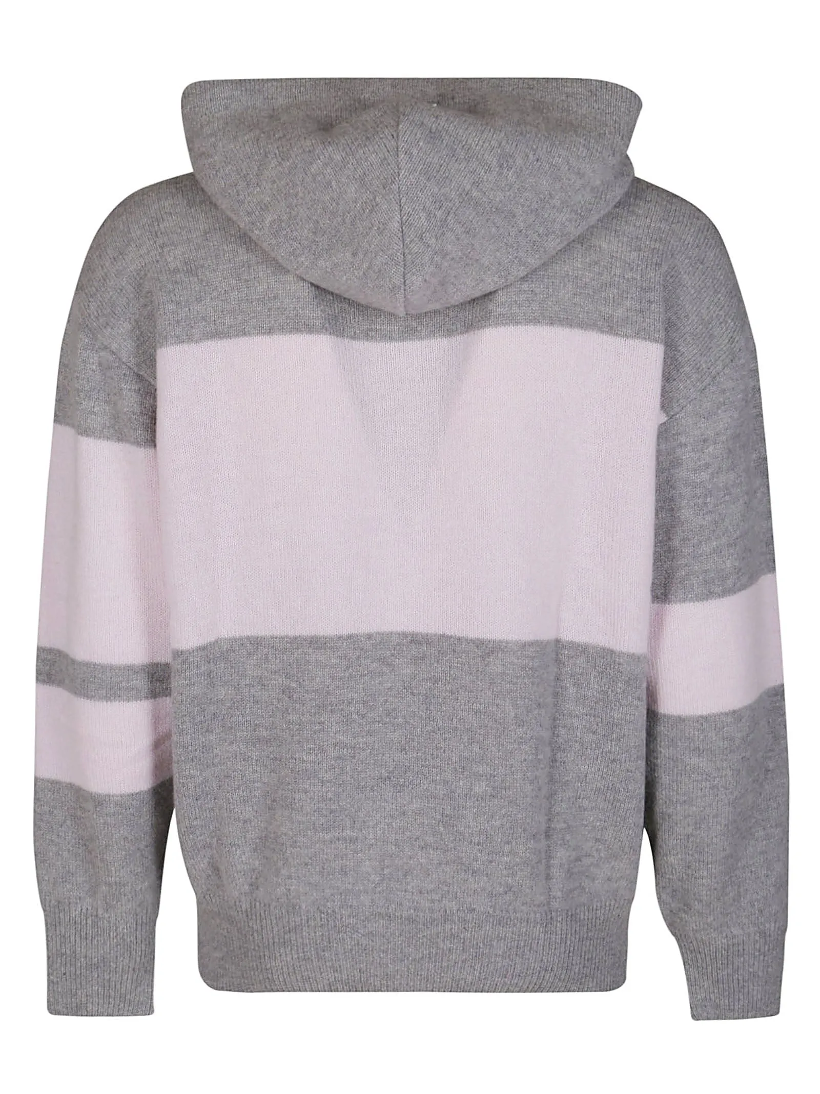 MSGM Panelled Knit Drawstring Sweater