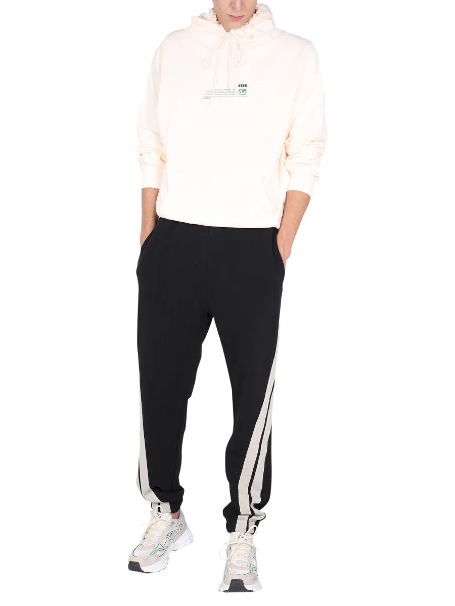 MSGM Side Stripe Track Pants