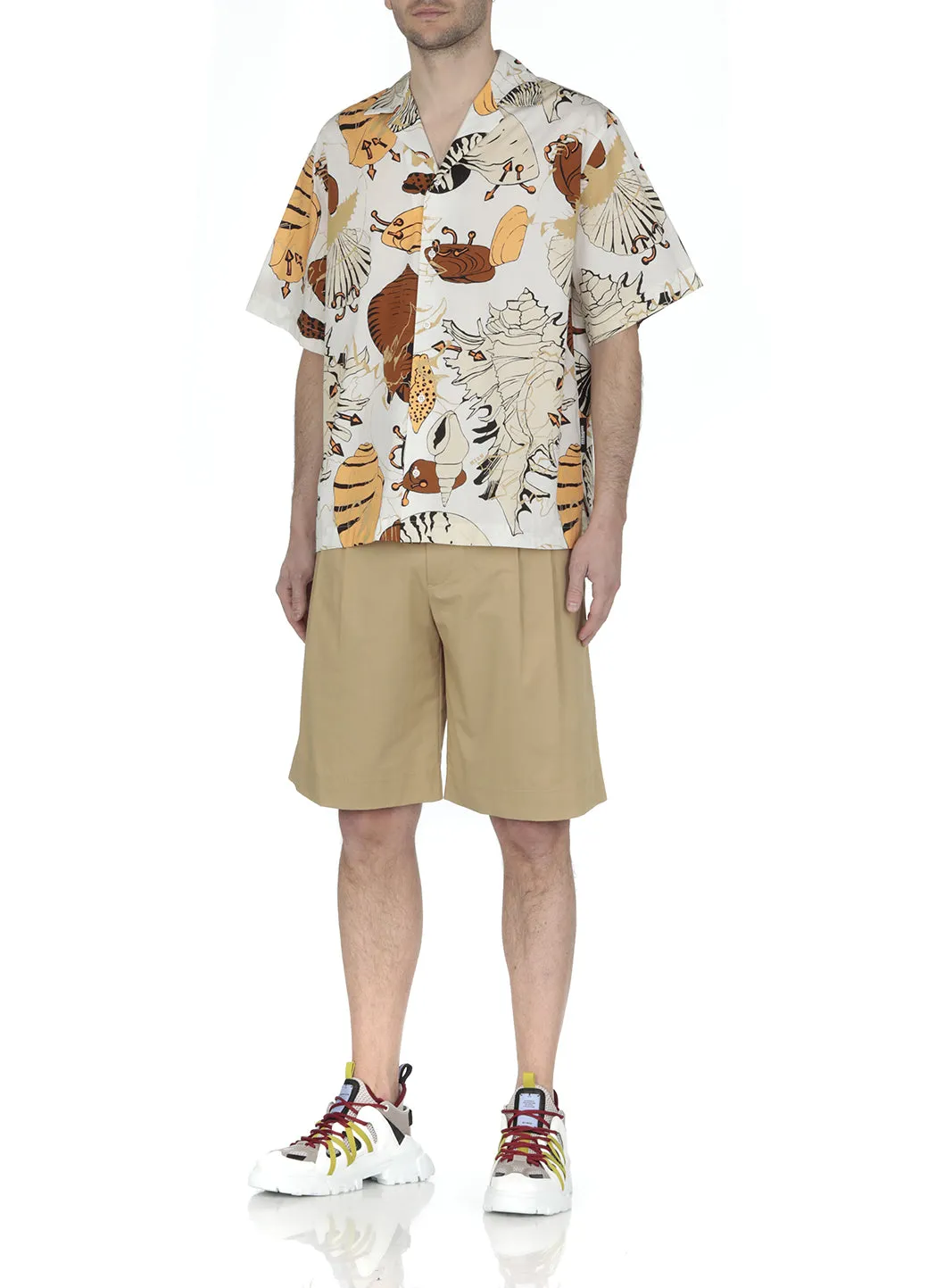 MSGM Straight Leg Bermuda Shorts