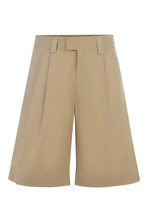 MSGM Straight Leg Bermuda Shorts