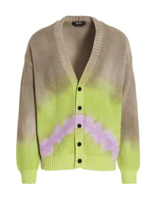MSGM V-Neck Knitted Cardigan