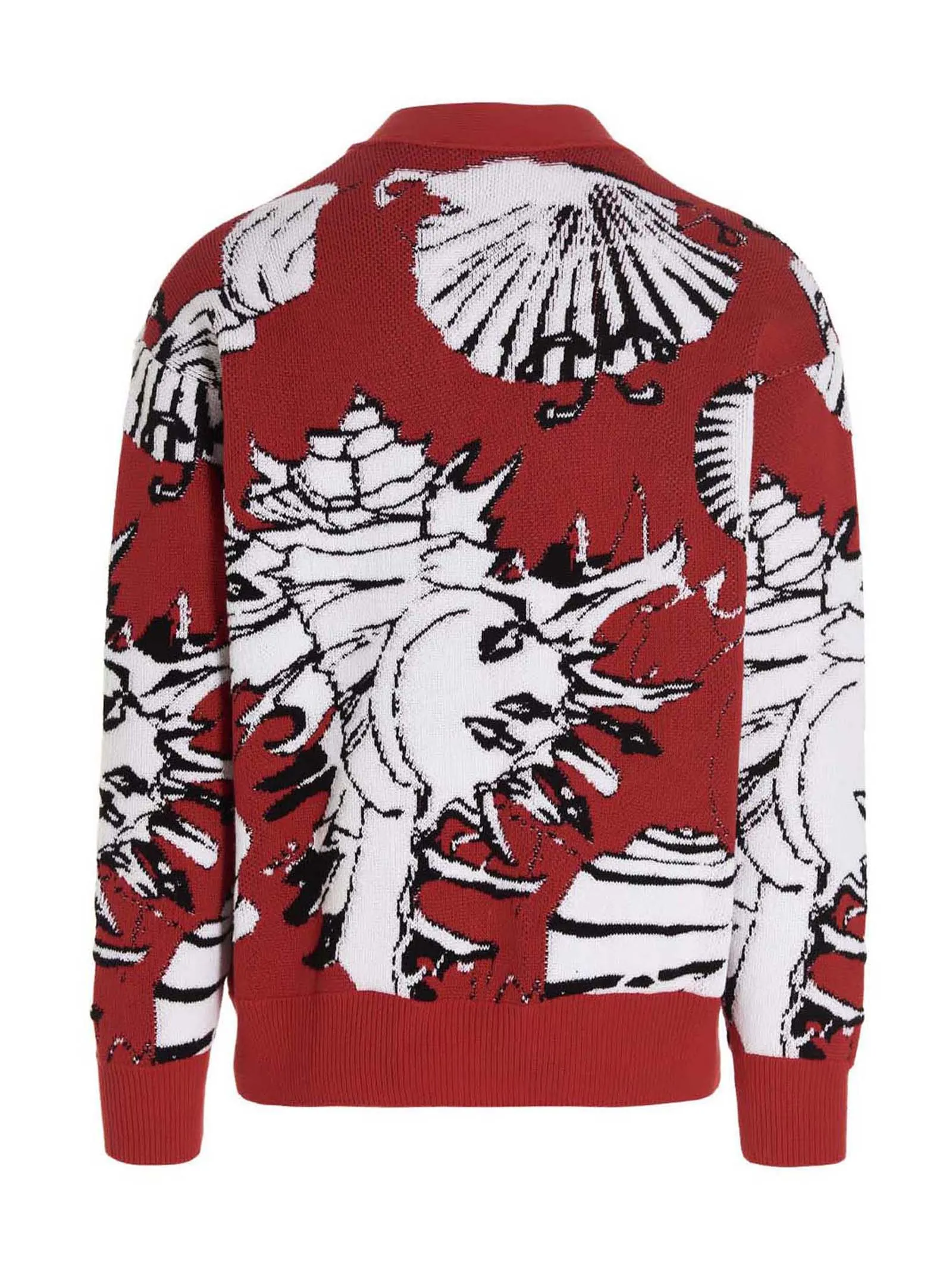 MSGM V-Neck Knitted Cardigan