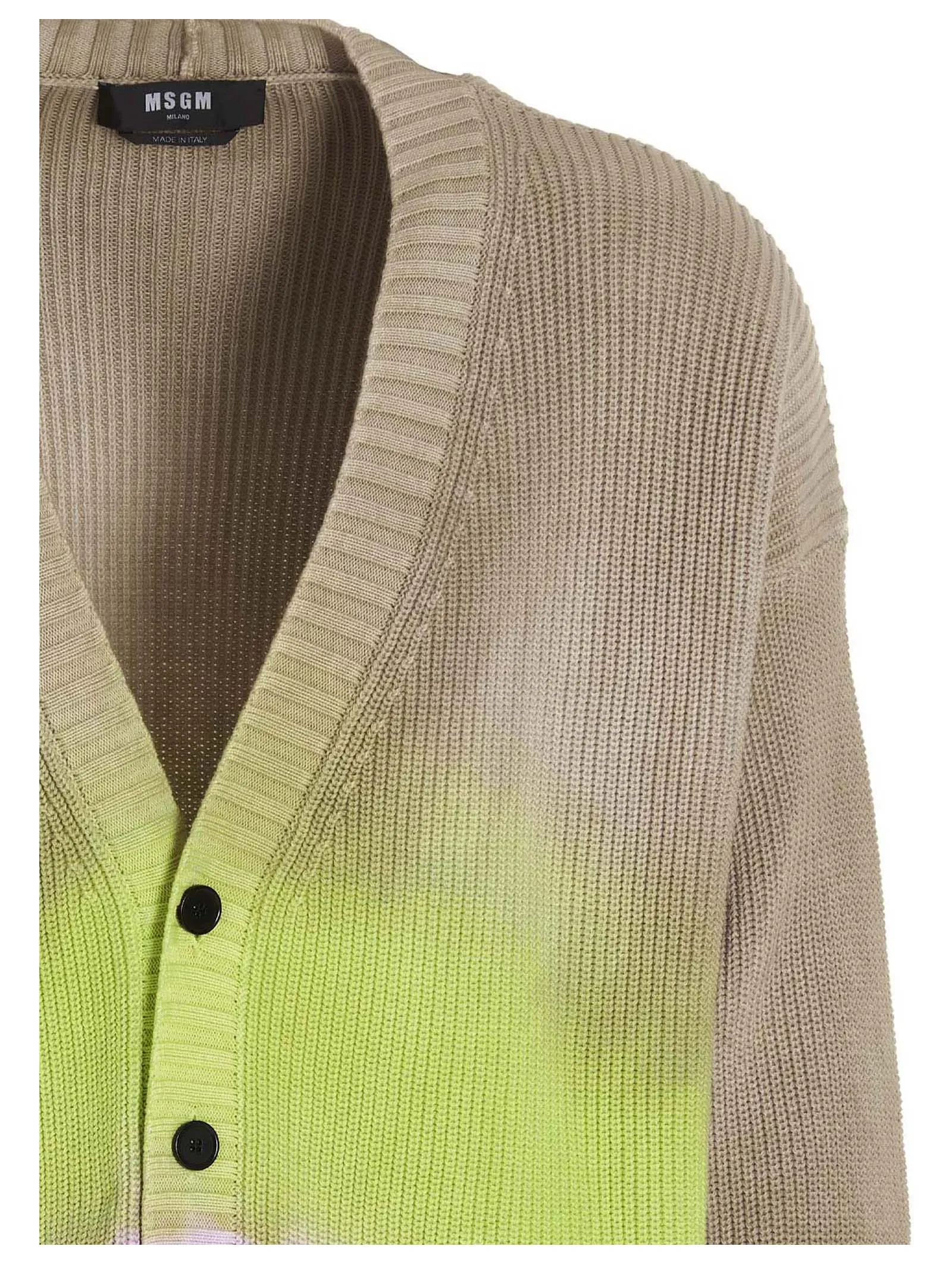 MSGM V-Neck Knitted Cardigan