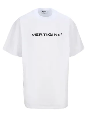 MSGM Vertigine Print T-Shirt