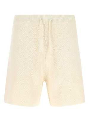 Nanushka Drawstring Knee-Length Knit Shorts