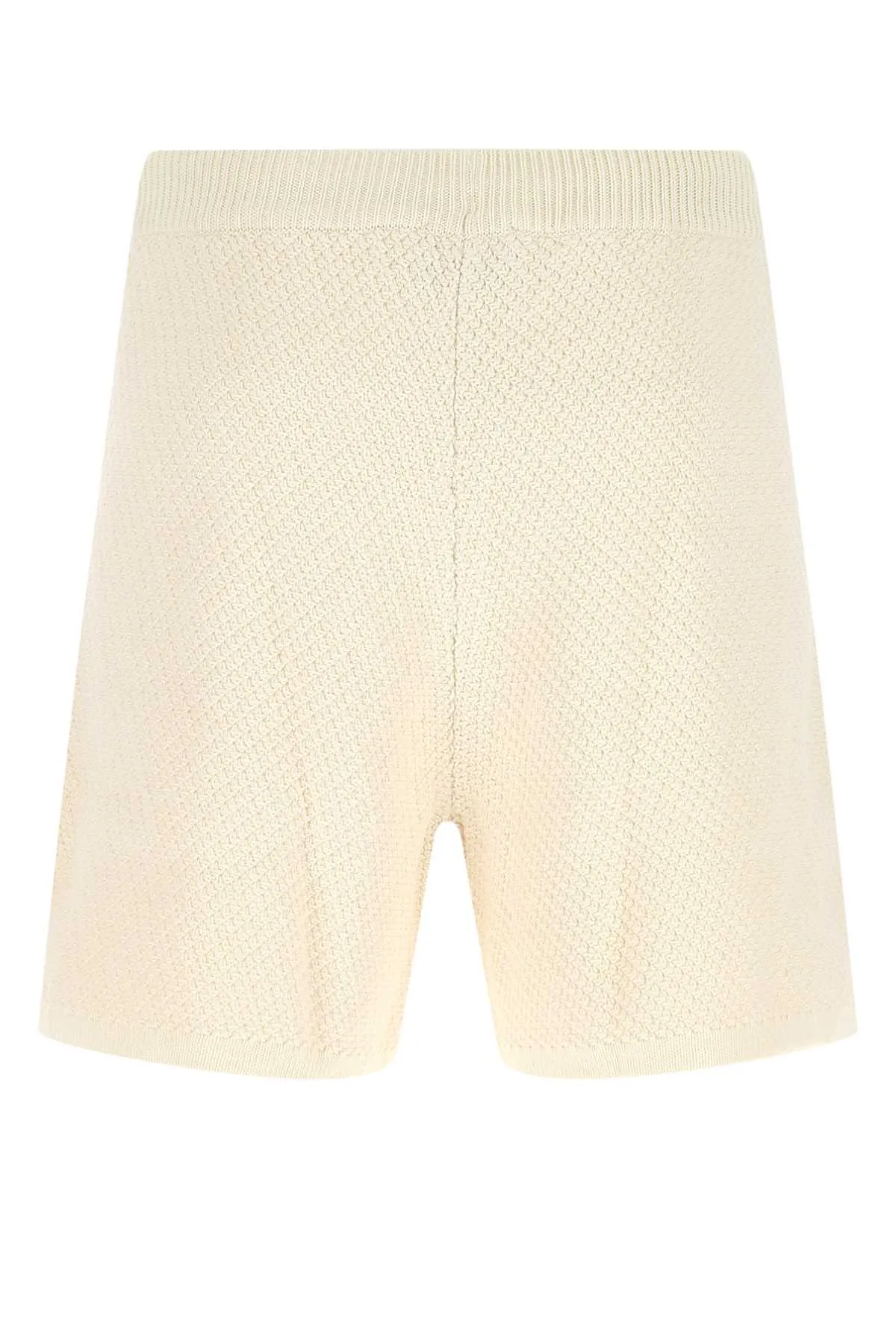 Nanushka Drawstring Knee-Length Knit Shorts