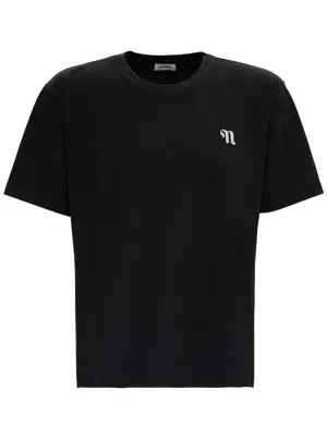 Nanushka Reece Logo Embroidered T-Shirt